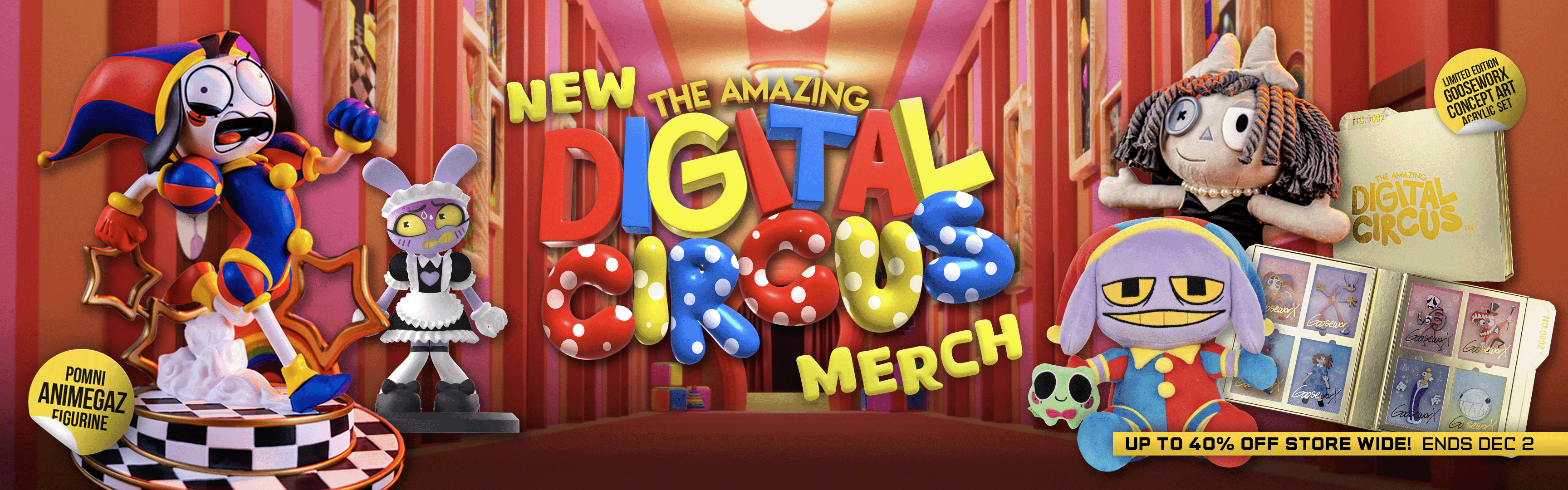 The Amazing Digital Circus – Glitch Productions Store