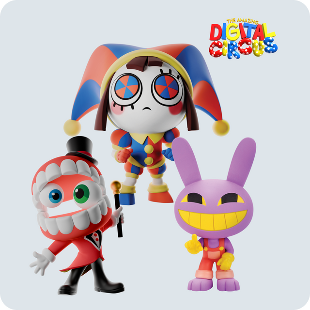 Digital Circus Animiniz: Main Character Series