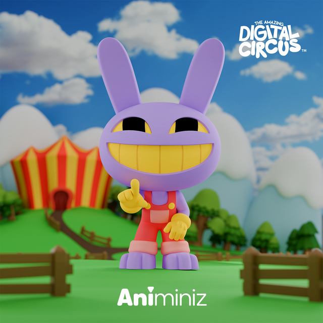 Animiniz de O Incrível Circo Digital: série de personagens principais