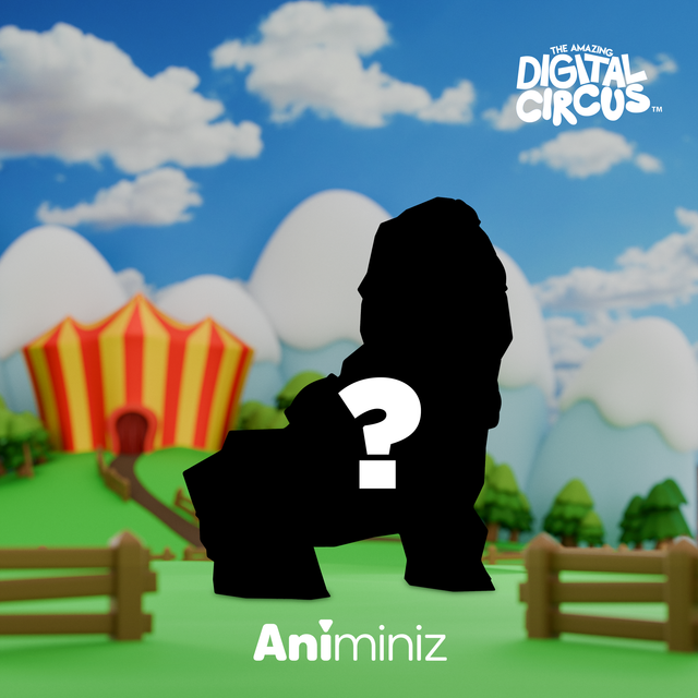 Animiniz de O Incrível Circo Digital: série de personagens principais