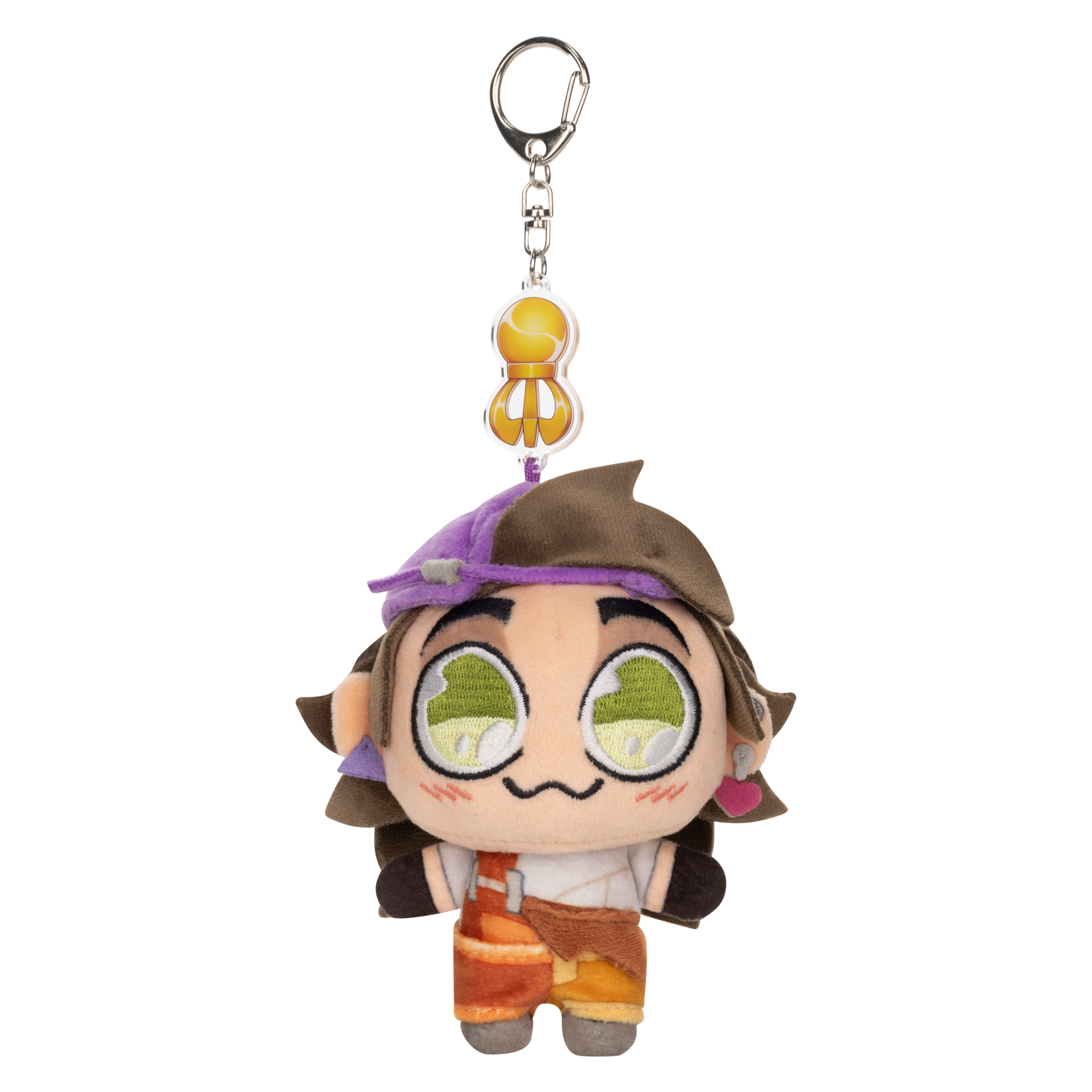 Frankie Plush Keychain