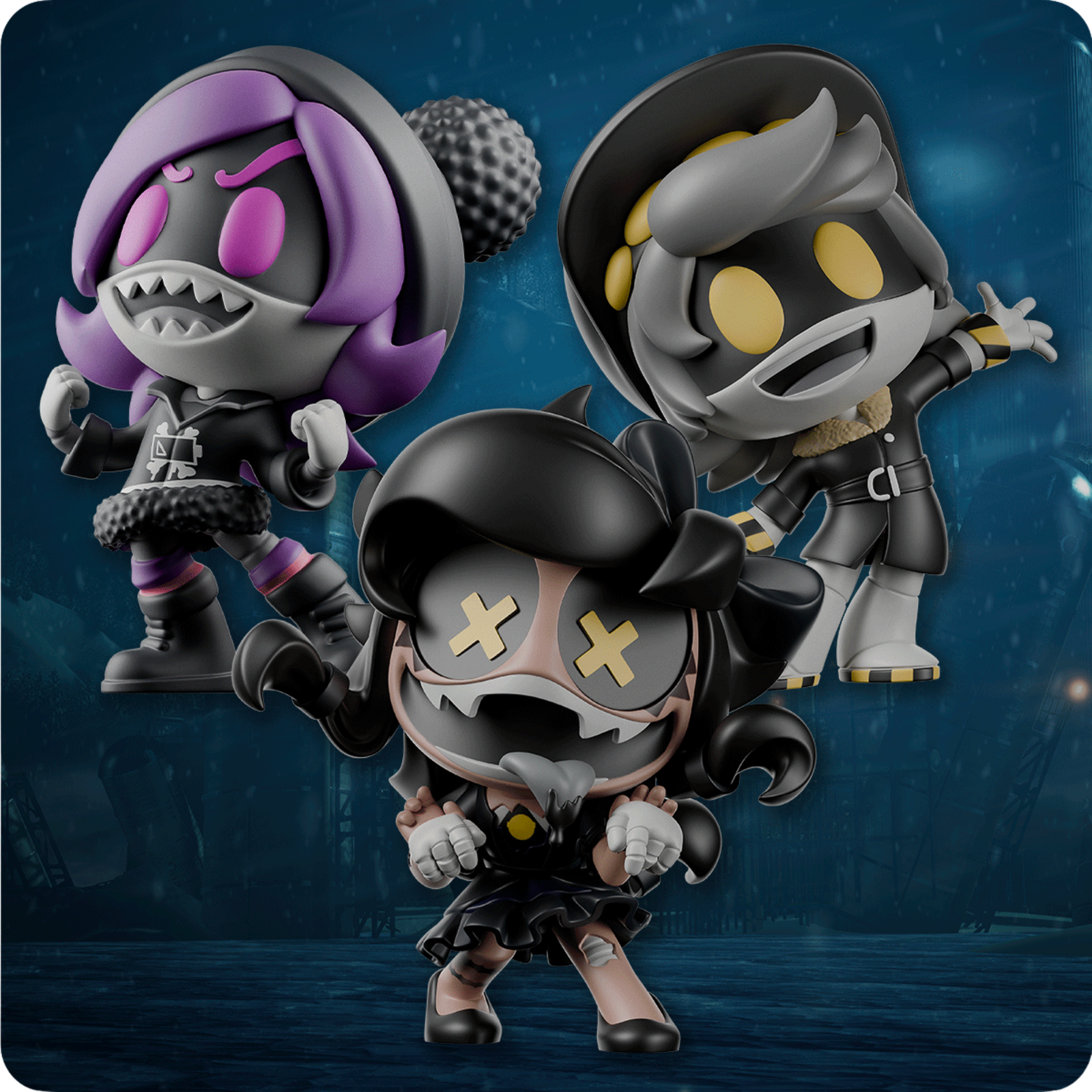 Animiniz de Murder Drones: Personajes principales