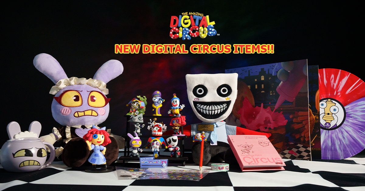 しにがみ ぬいぐるみ 3点セット The Amazing Digital Circus Store – Glitch Productions Store