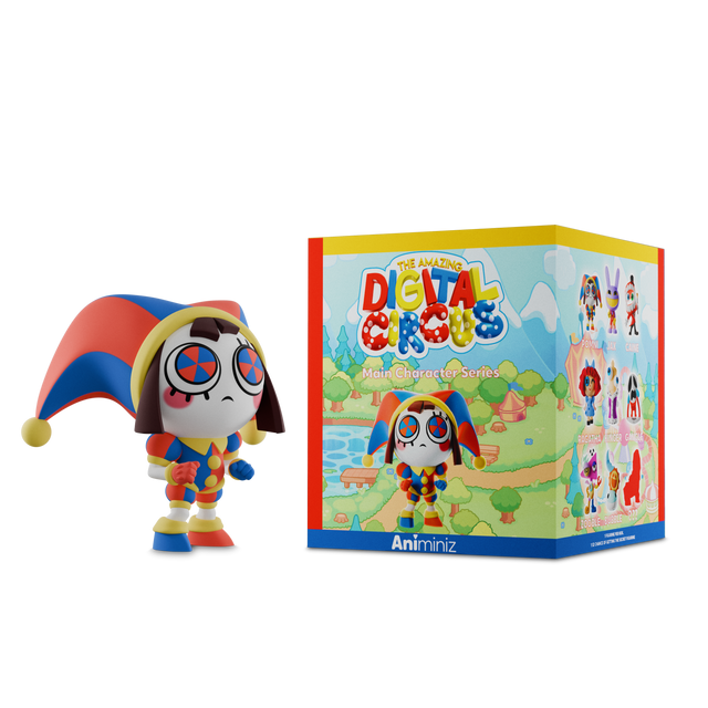 Animiniz de O Incrível Circo Digital: série de personagens principais