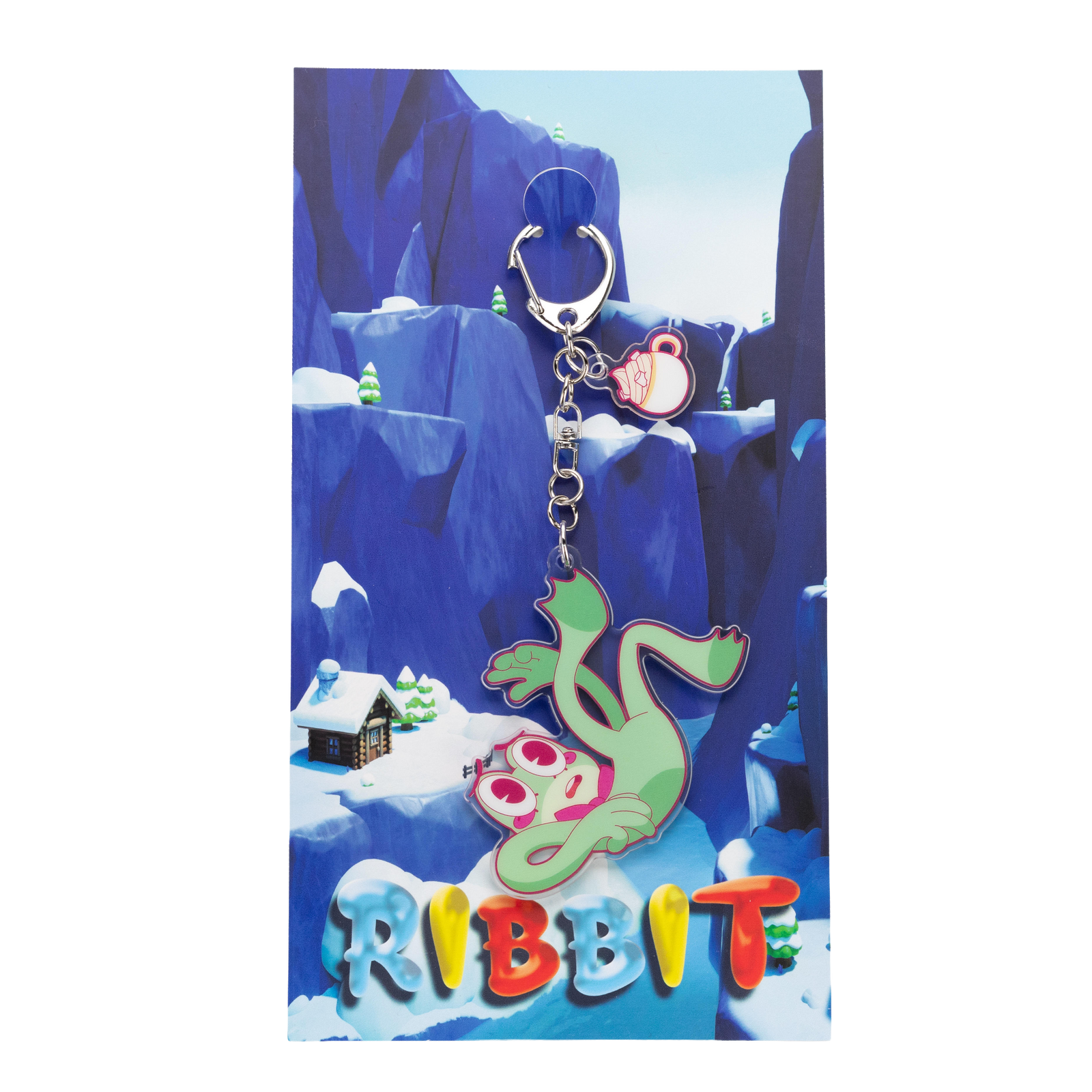 Ribbit Acrylic Keychain