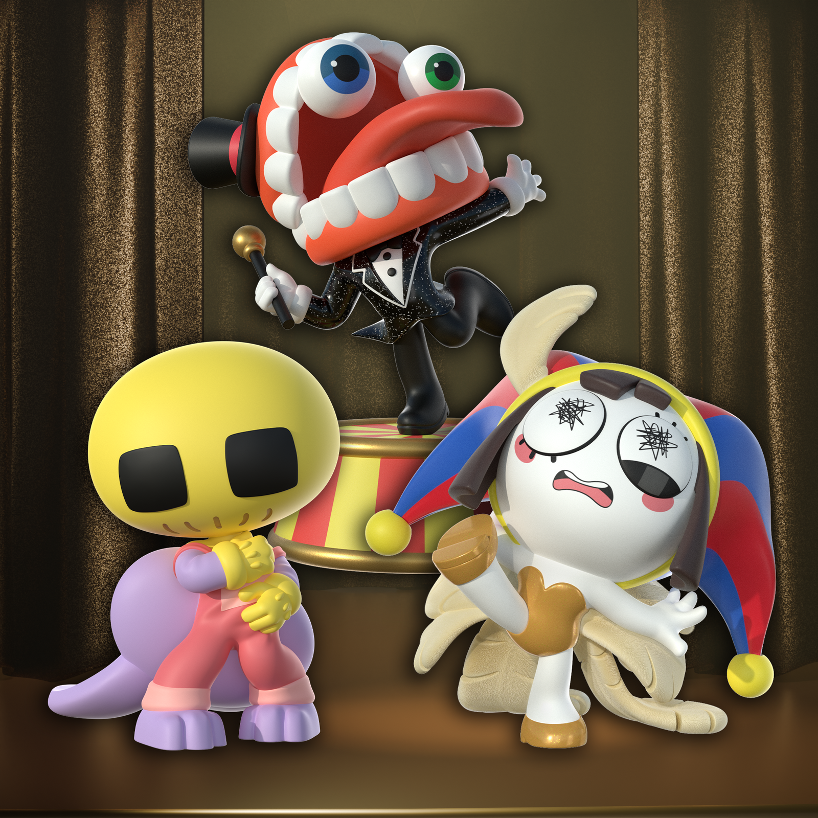 Digital Circus Animiniz: Side Show Series