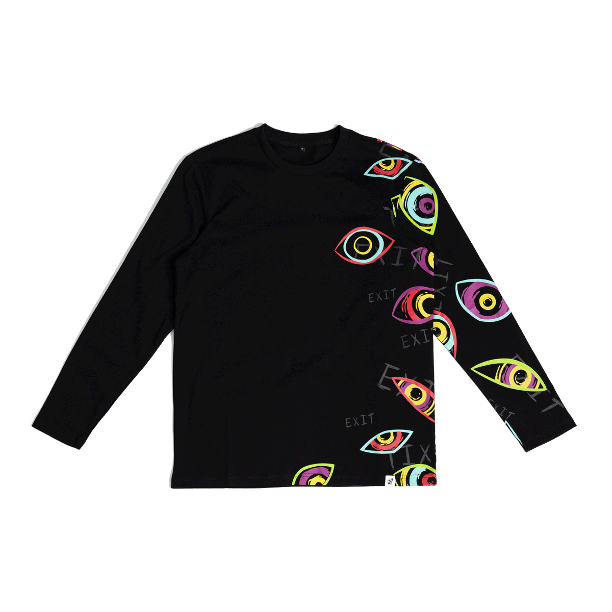 トップス FUTURE ARCHIVE AGAING LIB LONG SLEEVE Abstraction Longsleeve – Glitch Productions Store