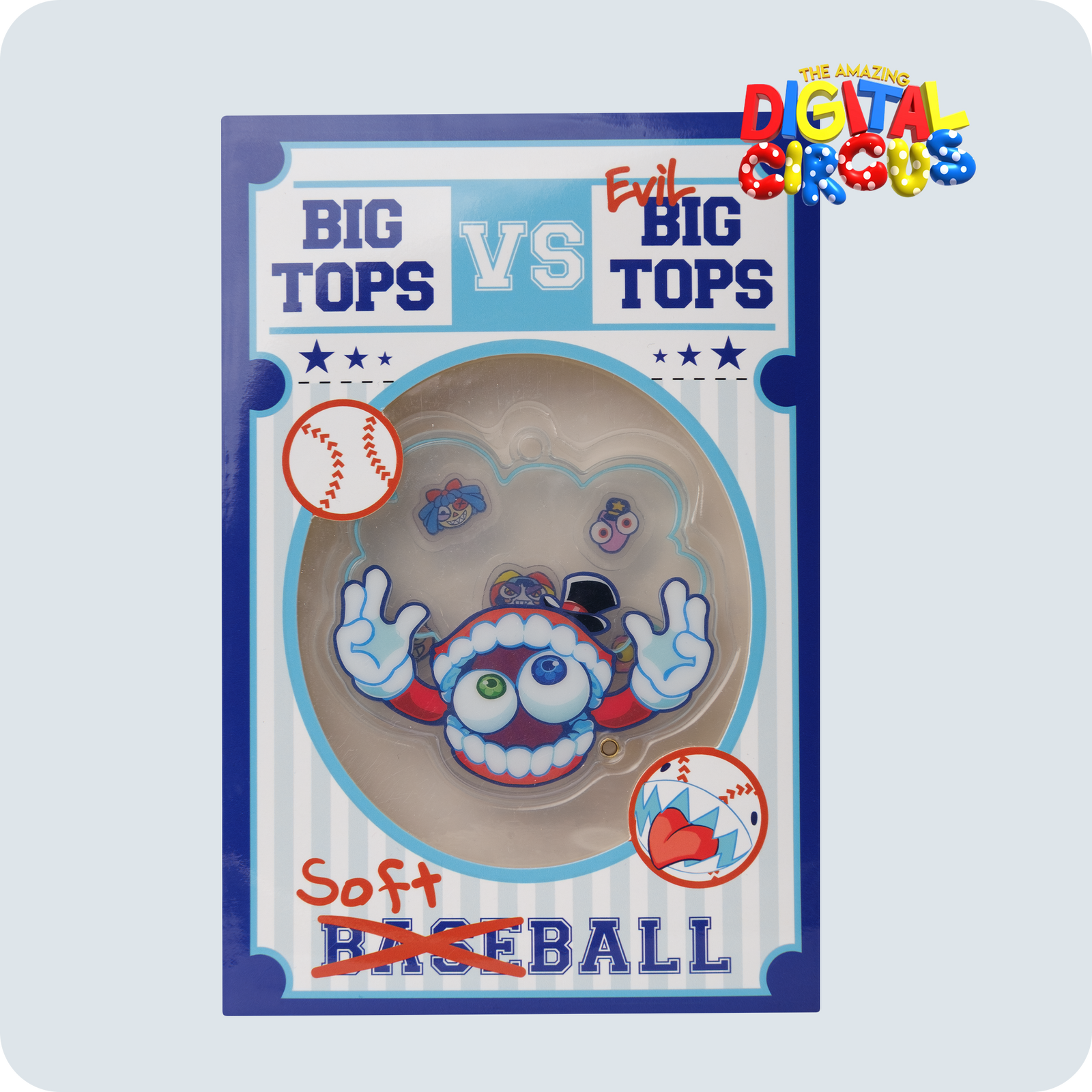 Caine Shaker Keychain