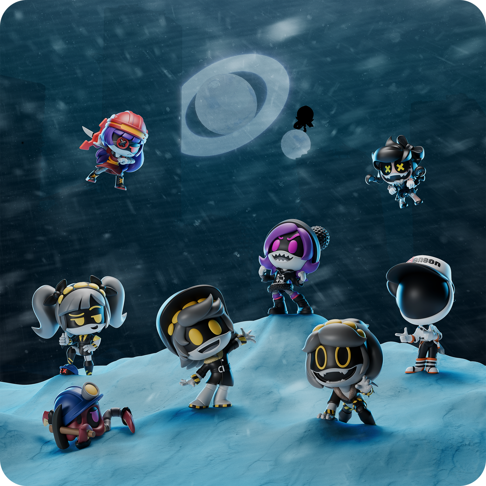 Animiniz de Murder Drones: Personajes principales