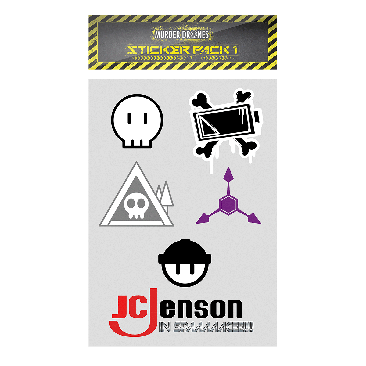 Murder Drones Sticker Pack 1