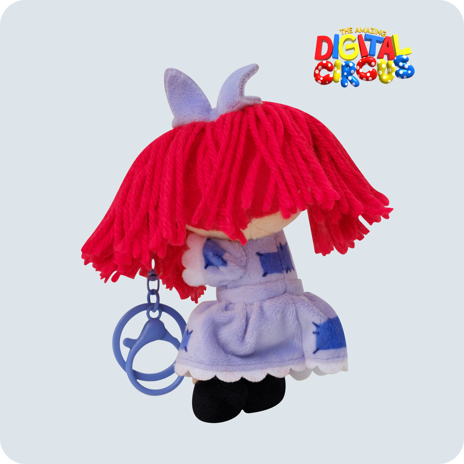 Chaveiro de pelúcia da Rágata