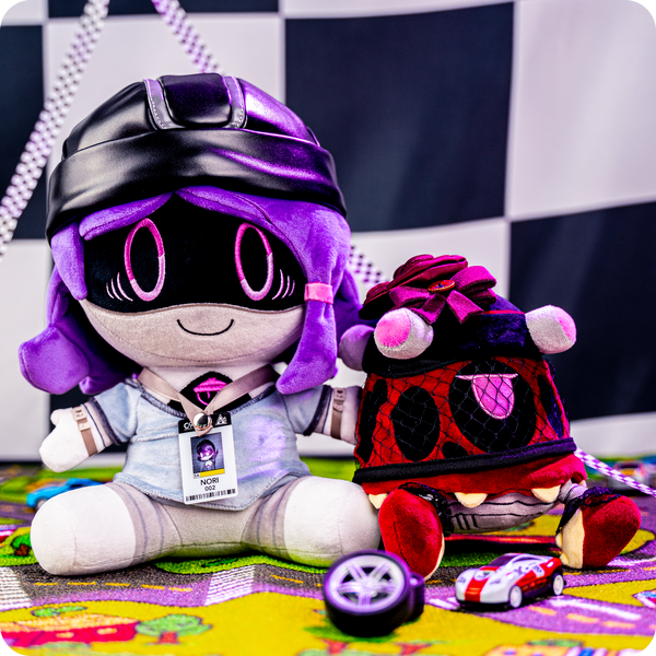 Nori and Heart Plushes