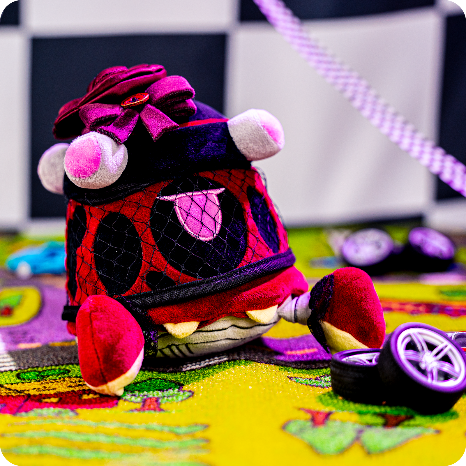 Nori and Heart Plushes