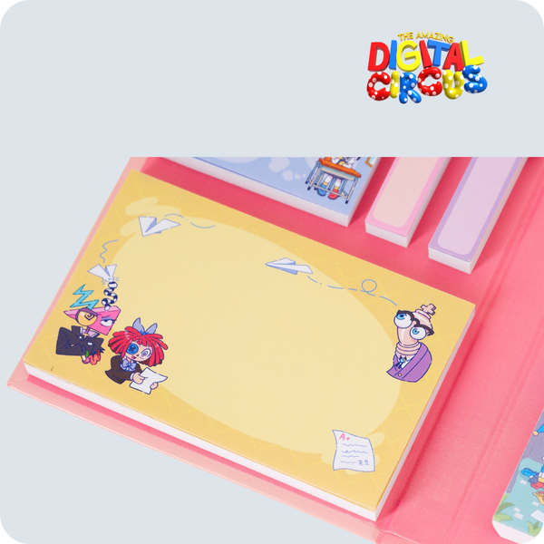 Digital Circus Anime Stationery Set