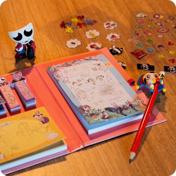 Digital Circus Anime Stationery Set