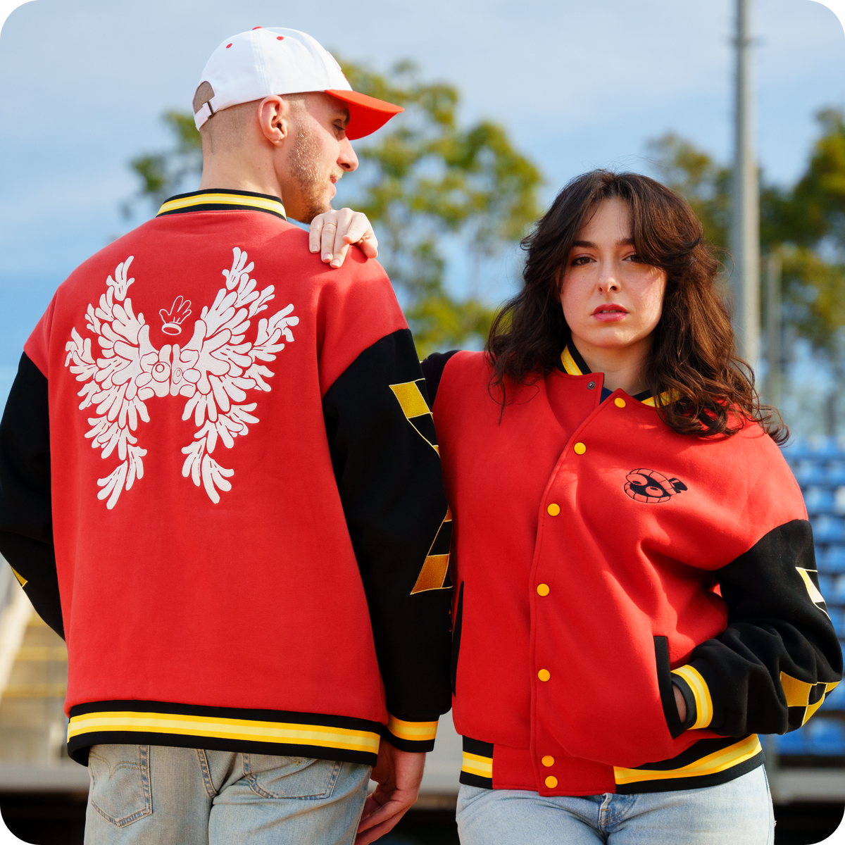 Jaqueta de beisebol do Caim