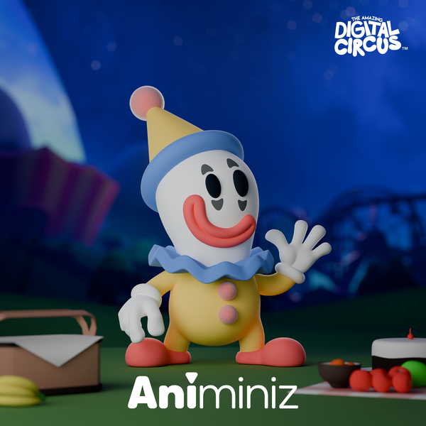 Animiniz de O Incrível Circo Digital: série de trajes de aventura