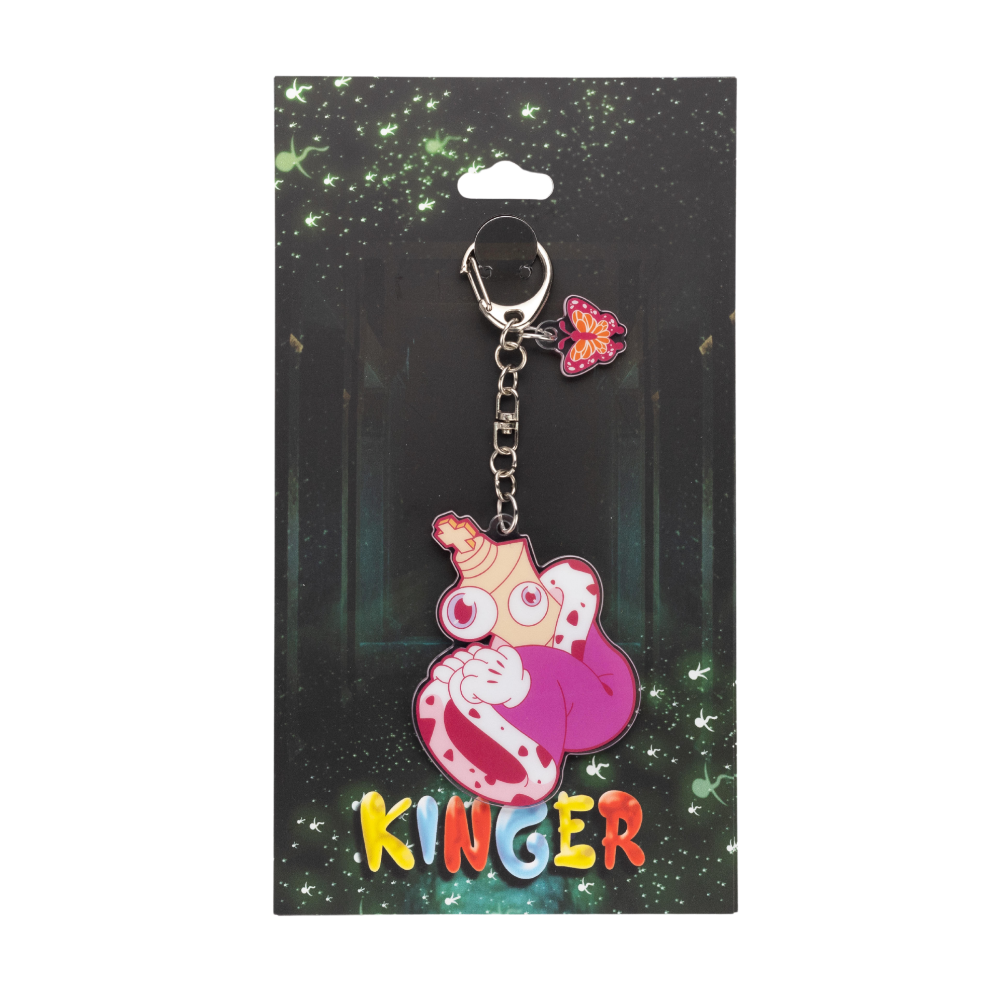 Kinger Acrylic Keychain – Glitch Productions Store