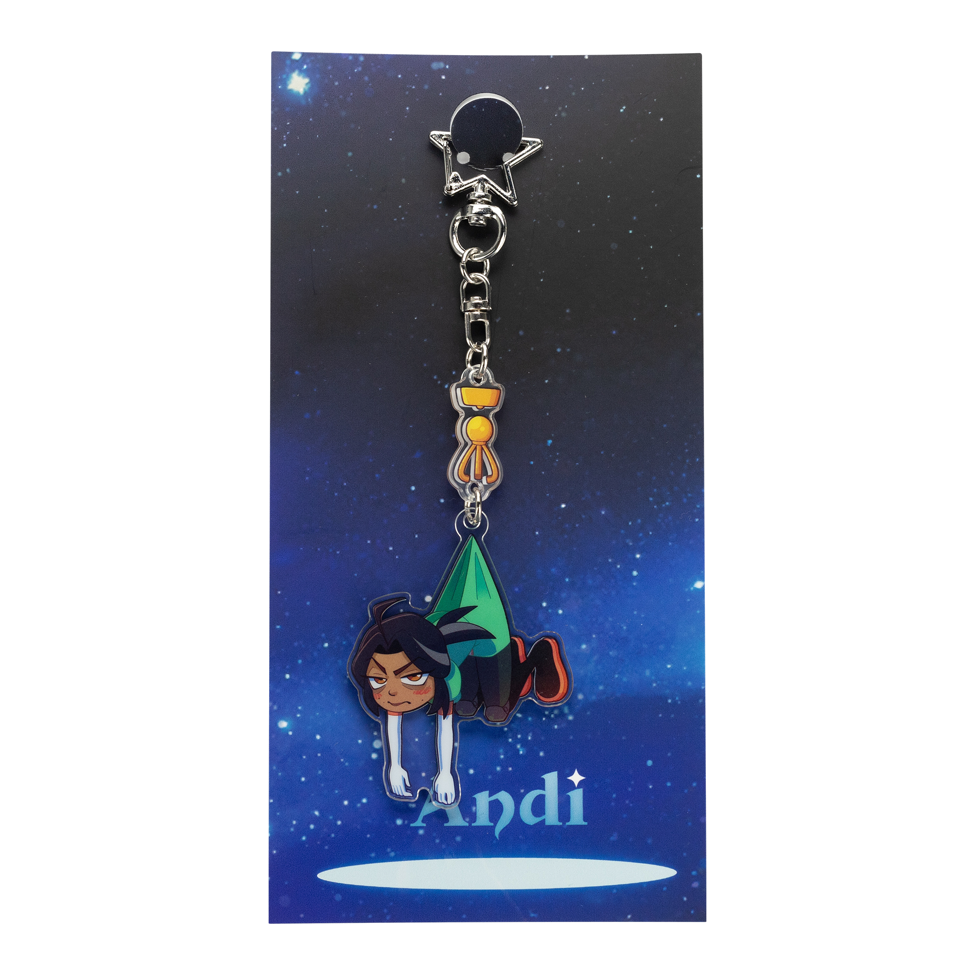 Andi Acrylic Keychain – Glitch Productions Store