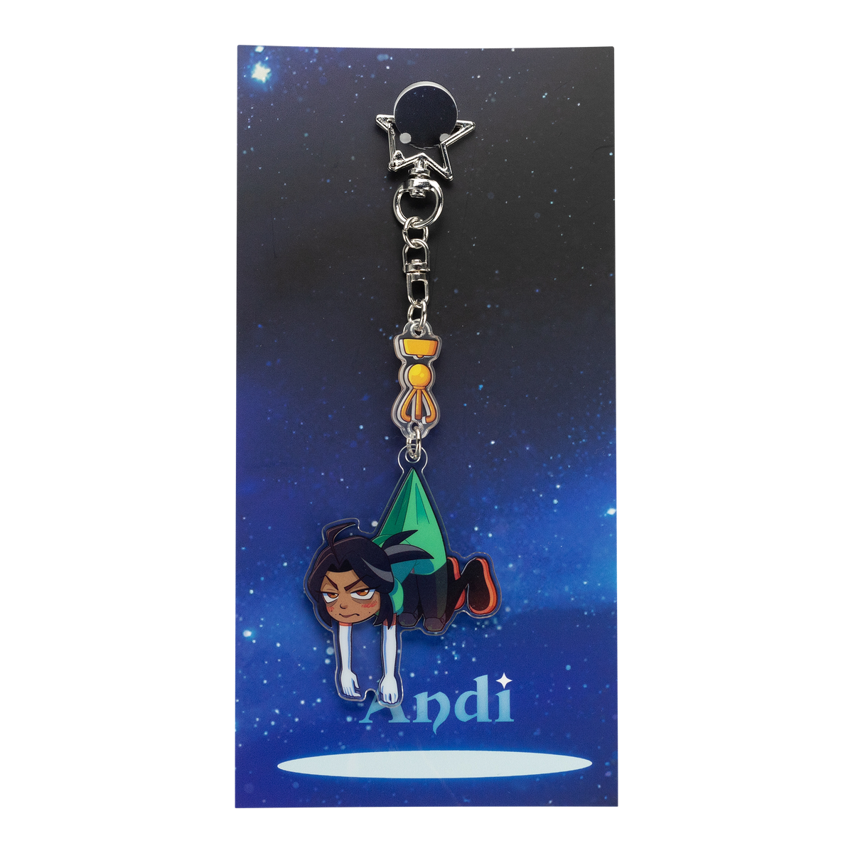 Andi Acrylic Keychain – Glitch Productions Store