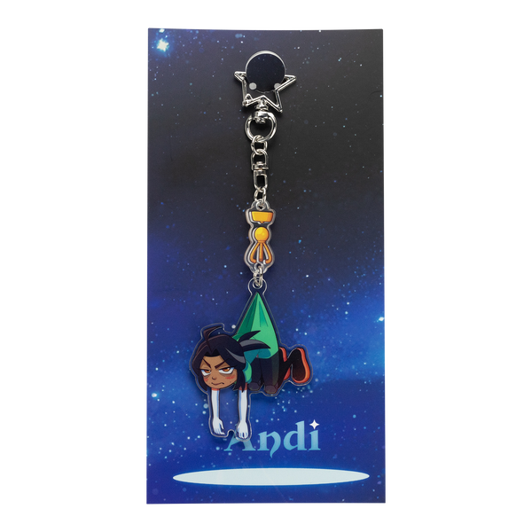 Andi Acrylic Keychain