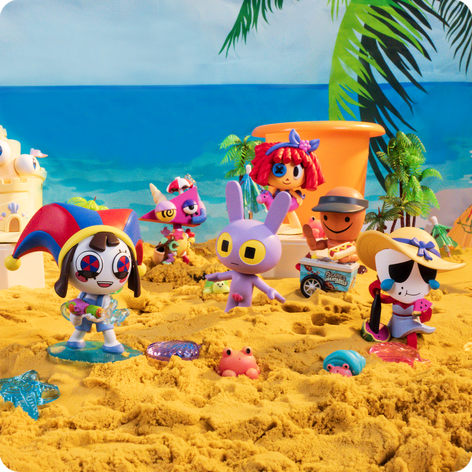 Digital Circus Animiniz: Beach Vacation Series