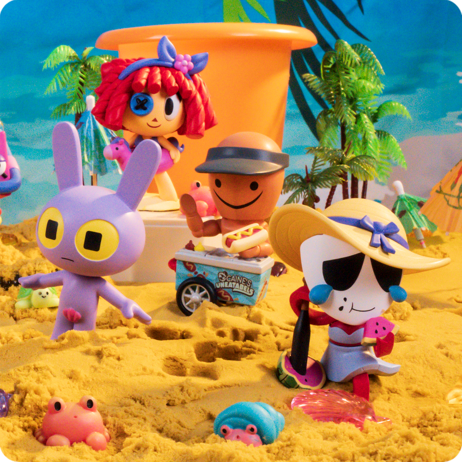 Digital Circus Animiniz: Beach Vacation Series