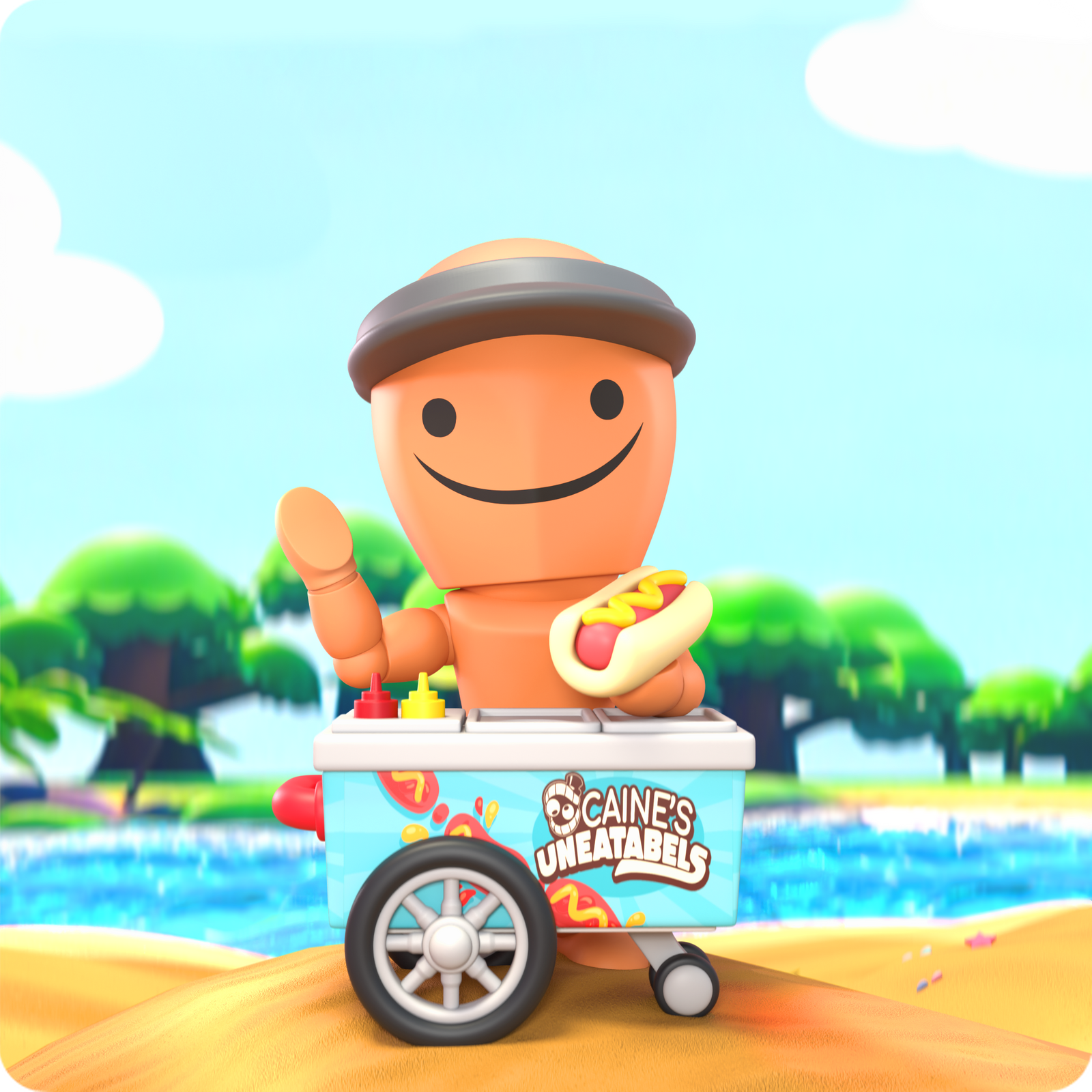 Digital Circus Animiniz: Beach Vacation Series