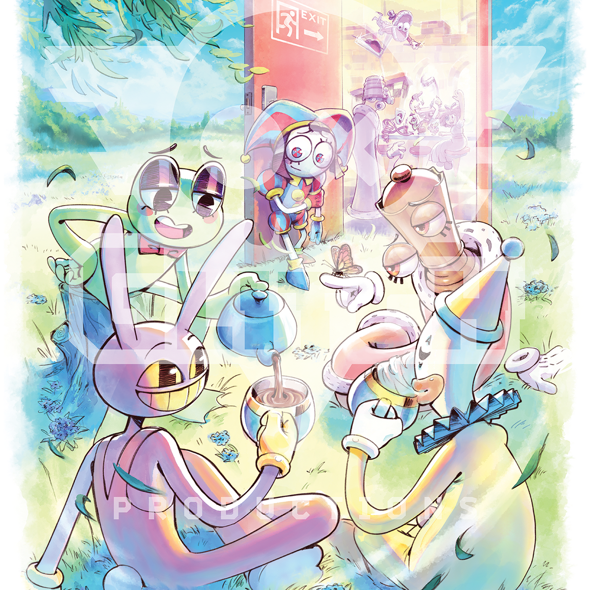 The Amazing Digital Circus Finale Poster – Glitch Productions Store