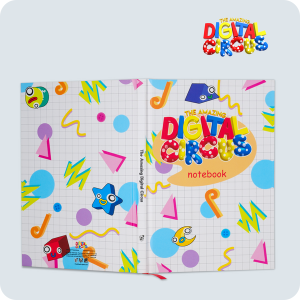 Caderno de O Incrível Circo Digital