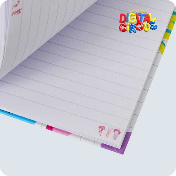 Caderno de O Incrível Circo Digital