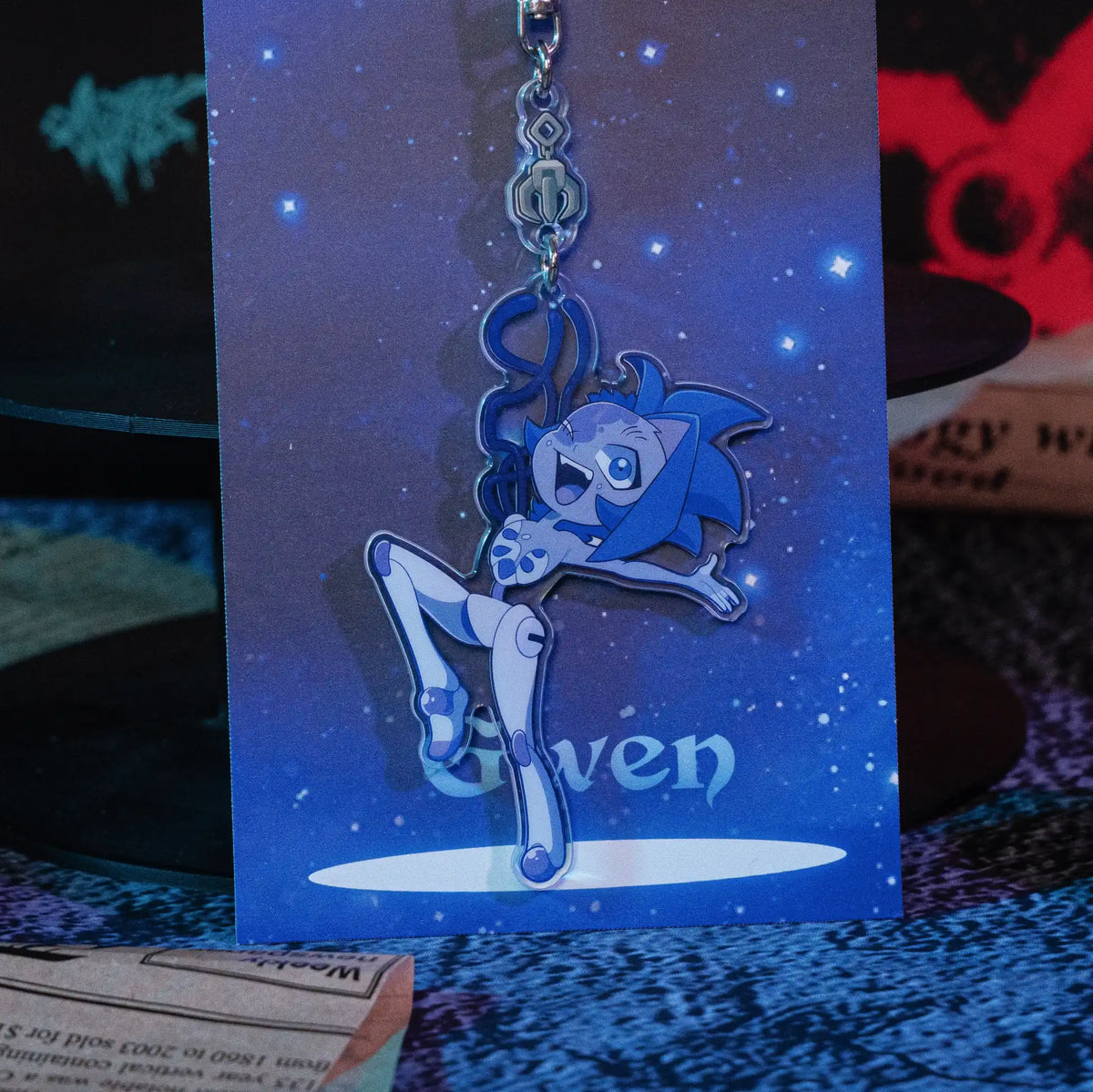 Gwen Acrylic Keychain