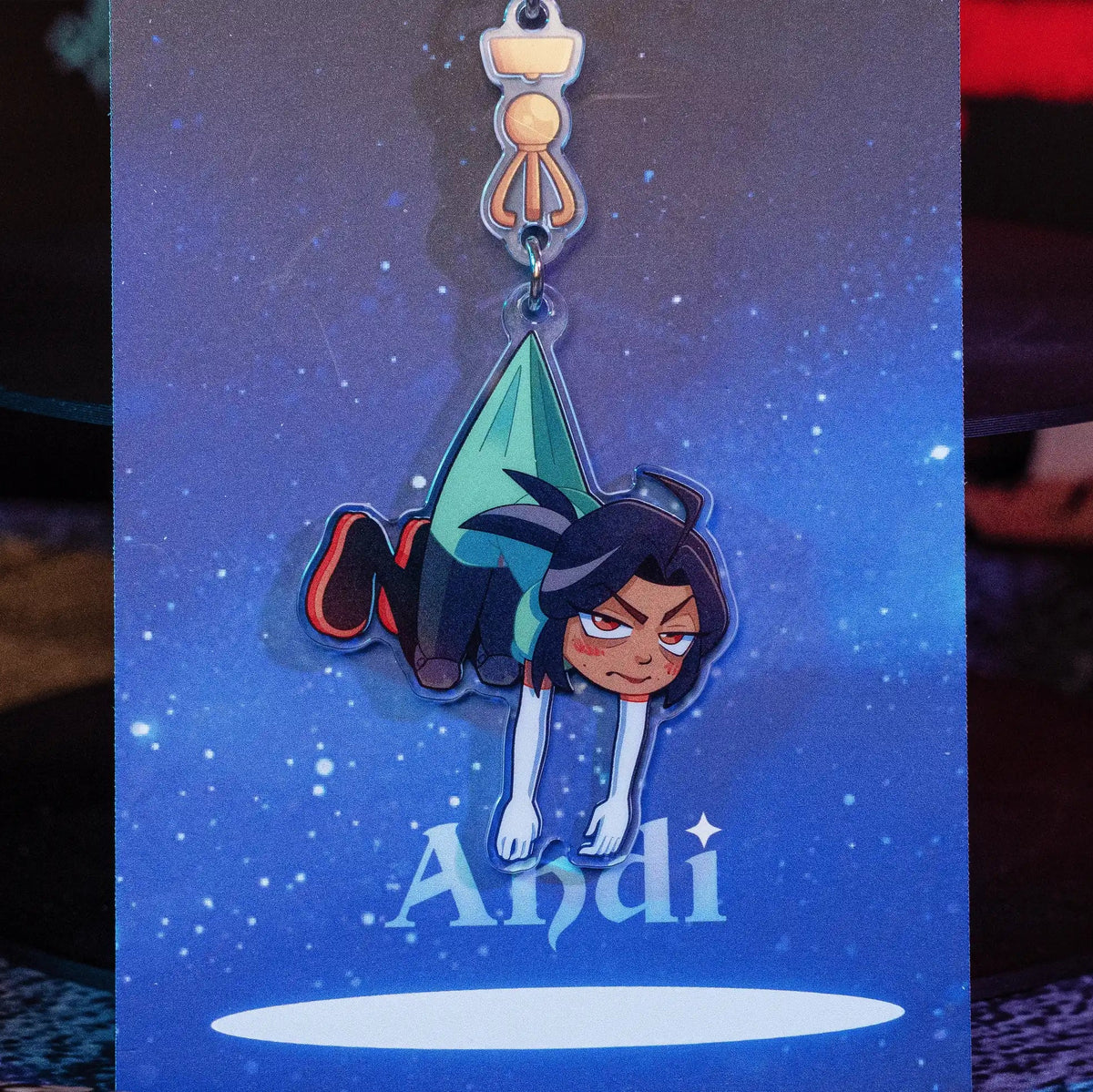 Andi Acrylic Keychain