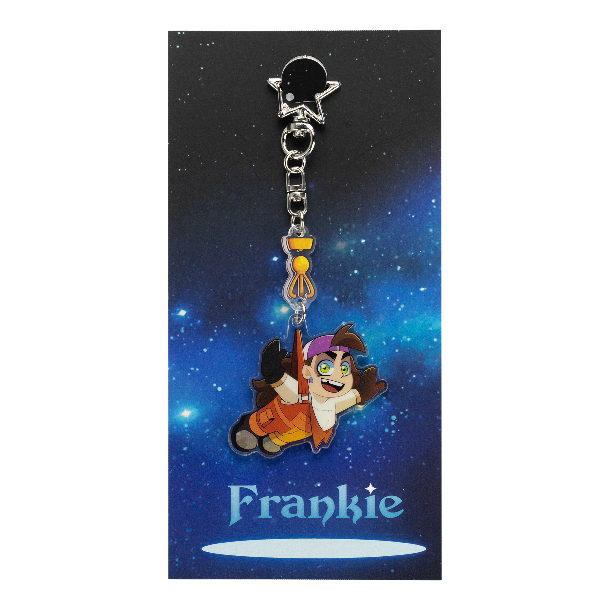 Frankie Acrylic Keychain – Glitch Productions Store