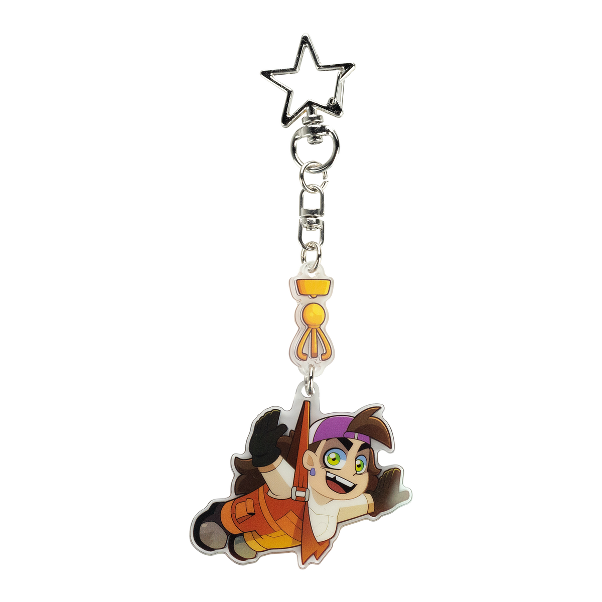 Frankie Acrylic Keychain – Glitch Productions Store