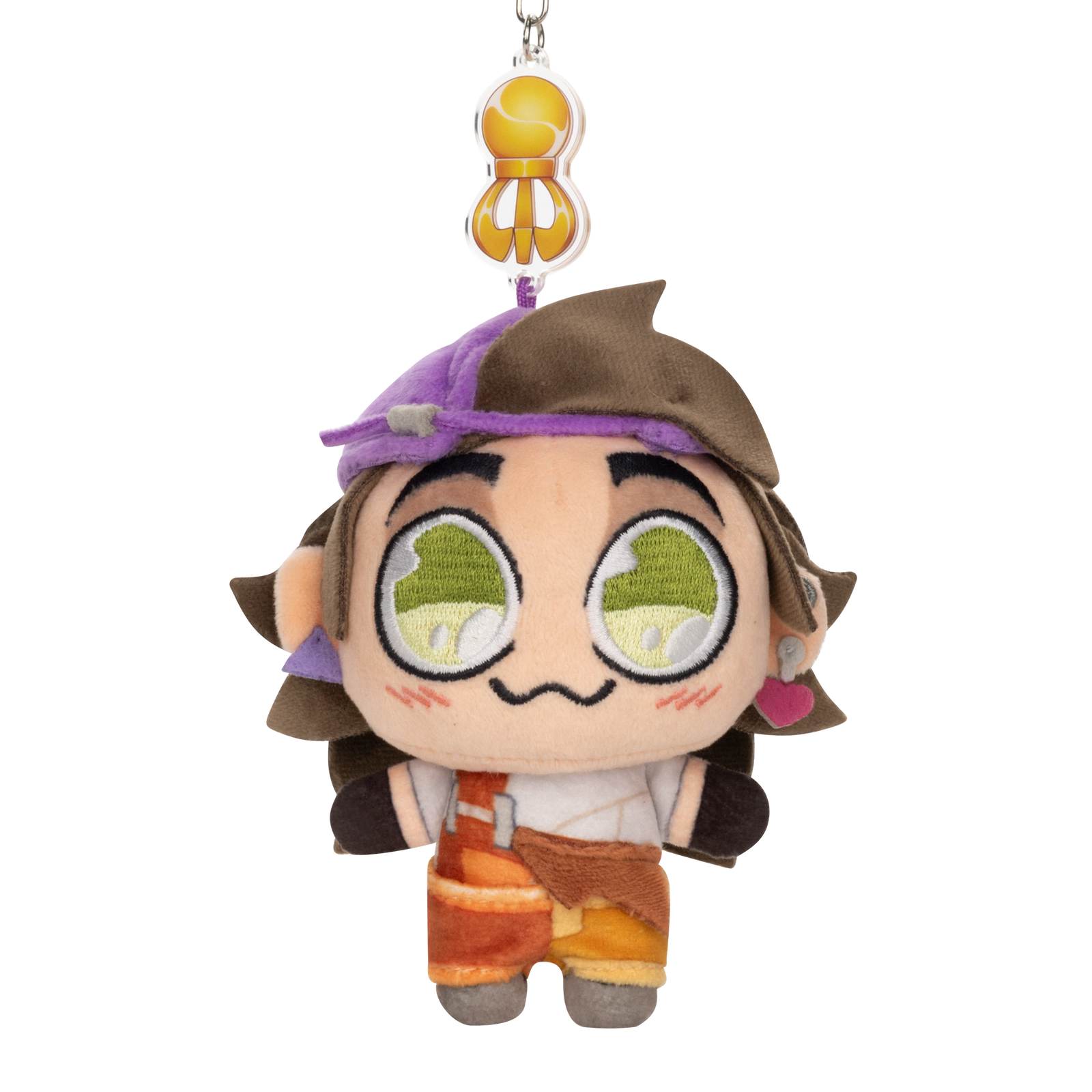 Frankie Plush Keychain