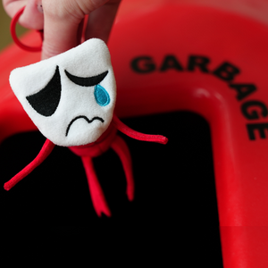 Chaveiro de pelúcia da Gangly