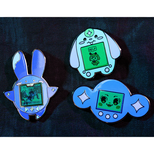 Pupagatchi Pin Set