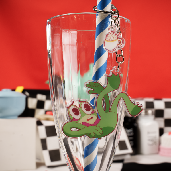 Ribbit Acrylic Keychain