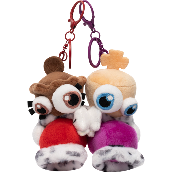 Kinger & Queenie Magnetic Plush Keychains