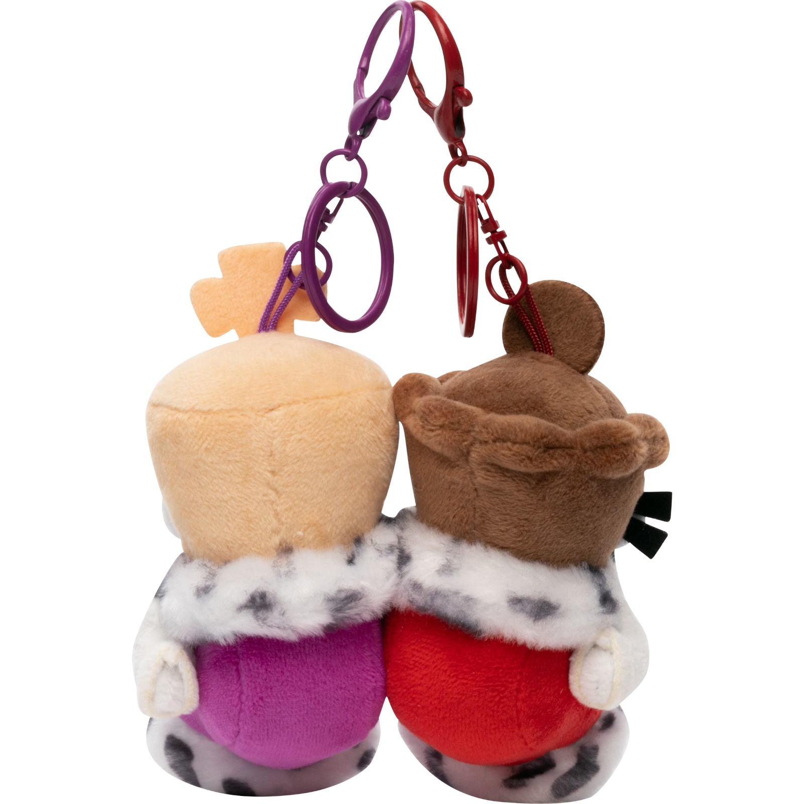 Kinger & Queenie Magnetic Plush Keychains