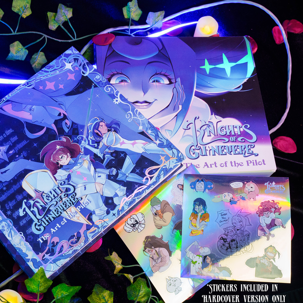 Art of the Pilot Book - Knights of Guinevere – Glitch Productions Art of the Pilot Book - Knights of Guinevere – Glitch Productions