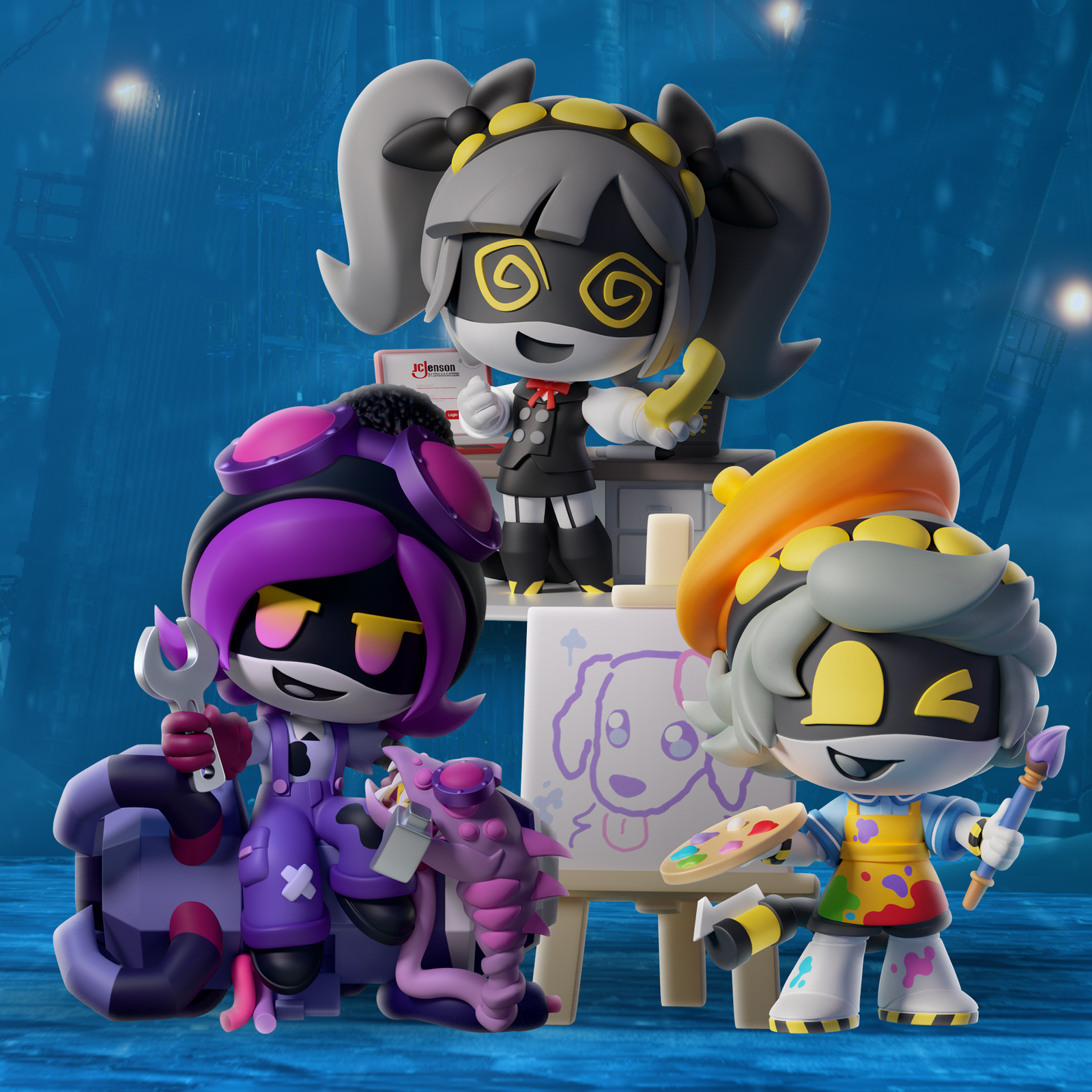 Murder Drones Animiniz: Dream Job Series Blindbox – Glitch