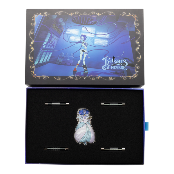Gwen Acrylic Animation Cel and Pin Set