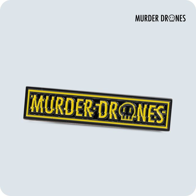 Murder Drones Logo Pin