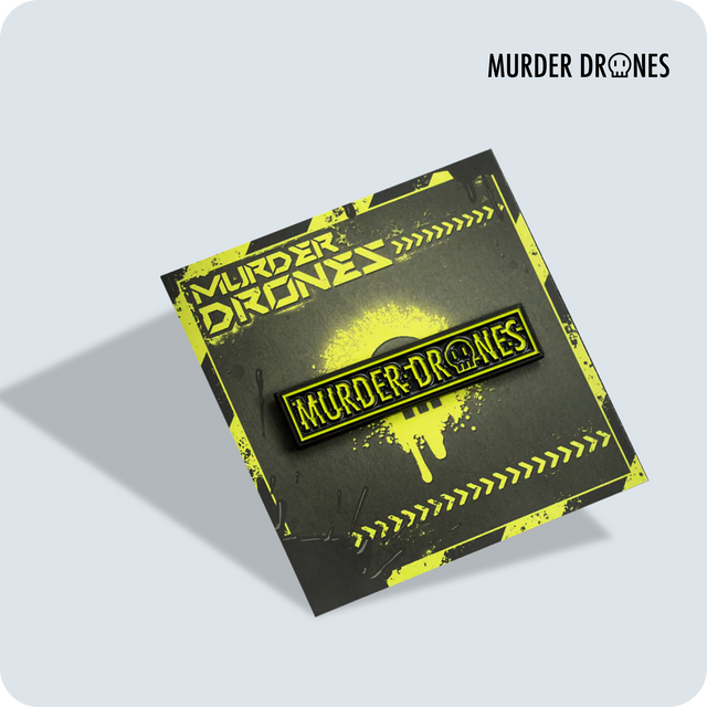Murder Drones Logo Pin