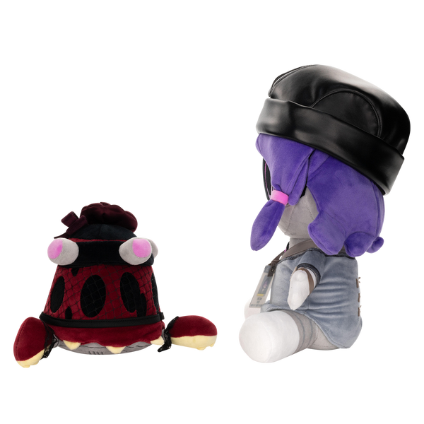 Nori and Heart Plushes