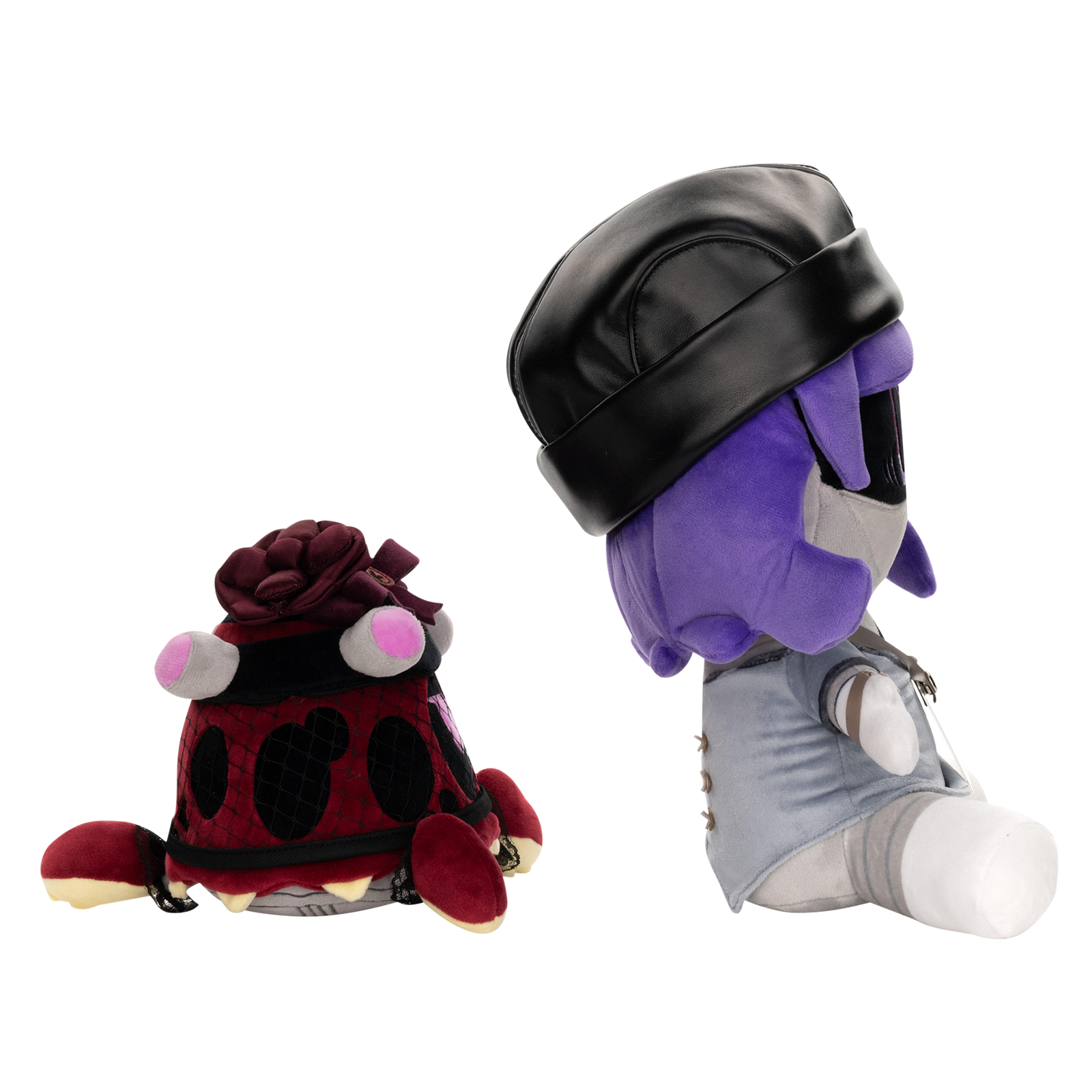 Nori and Heart Plushes