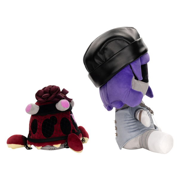 Nori and Heart Plushes