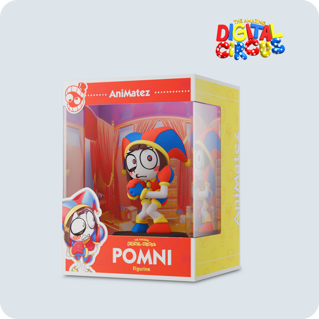AniMatez POMNI & CAINE フィギュアセット Pomni Animatez – Glitch Productions Store